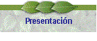 Presentaci&oacute;n